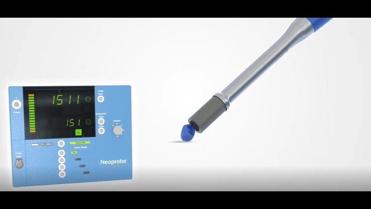 Watch the Neoprobe GDS for Sentinel Lymph Node Biopsy Animation, Picture