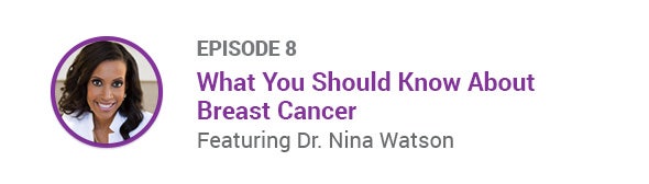 Mammotome One Voice Podcast Episode 8 What You Should Know About Breast Cancer Featuring Dr. Nina Watson