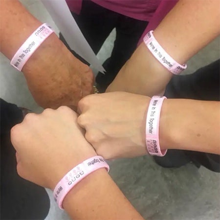 Mammotome Senior Manager of Global Clinical Training, Rebeca Ingram's breast cancer journey support group.