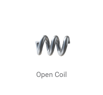 HydroMARK™ marker open coil shape