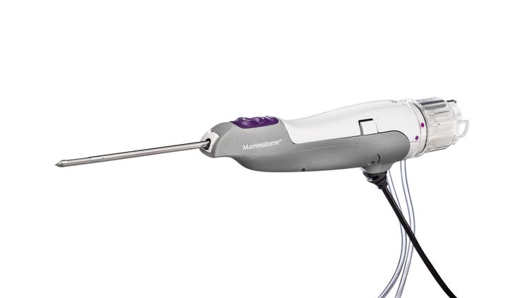 Watch the video to see the Mammotome Revolve™ Ultrasound device in action