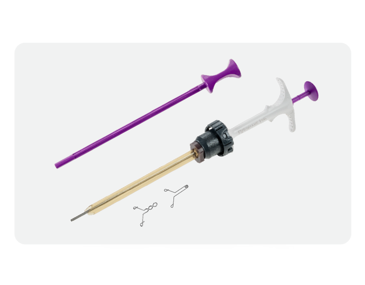 HydroMARK Plus applicators for MR-guided breast biopsies